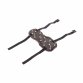 Black Garden Lawn Aerating Shoes Sandals Grass Aerator