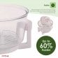 12L Litre White Portable Halogen Convection Oven Cooker 1400w