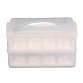 2 Tier Cupcake Cake Holder Portable Storage Carrier