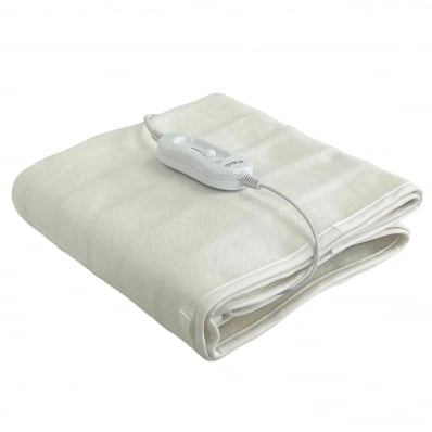 Machine Washable King Size Electric Blanket Heated Underblanket 3 Heat Settings