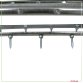 Heavy Duty Garden Lawn Aerator - c/w Spikes