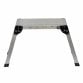 150kg Folding Aluminium Work Platform Step Up Bench Ladder EN131