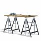 2x Adjustable Builder DIY Carpentry Work Bench Saw Horses