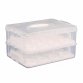 2 Tier Cupcake Cake Holder Portable Storage Carrier