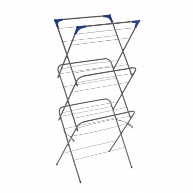 3 Tier Indoor Folding Clothes Airer Laundry Hanger Drying Rack