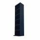 6 Tier Black Wooden CD DVD Game Book Shelf Storage Tower Rack - Fits 102 CDs