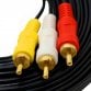 5m Triple 3 Phono 3RCA to 3RCA AV Audio Video Gold Cable Lead