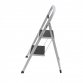 Foldable 2 Step Ladder Stepladder Non Slip Tread Safety Steel