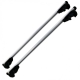 Universal Adjustable Aluminium Lockable Car Roof Rack Bars Rails
