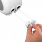 White 26m Double Retractable Wall Mounted Clothes Laundry Washing Line