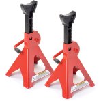 3 Ton Heavy Duty Ratchet Jack Lifting Axle Stands - Set of 2