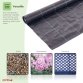 2m x 25m Heavy Duty Weed Control Ground Cover Membrane Sheet