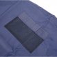 Portable Kids Toy Blue Drawstring Storage Bag Play Mat with Mesh Pockets