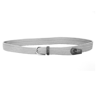 Coco Equestrian Grey Unisex Adult Woven Elastic Braided Stretch Riding Belt