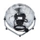 12" Inch Chrome 3 Speed Floor Standing Gym Fan Hydroponic