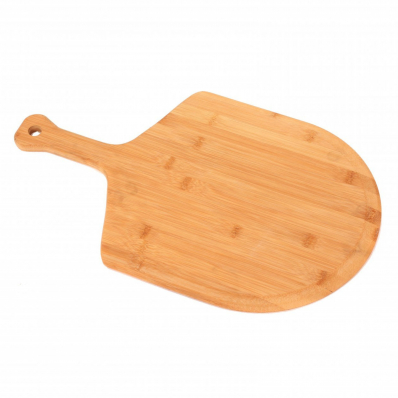 Traditional Wooden Bamboo Pizza Peel Spatula Paddle 12 x 13"