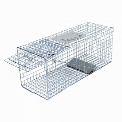 Large Humane Animal Rodent Rat Pest Trap Cage - 66 x 23 x 26cm