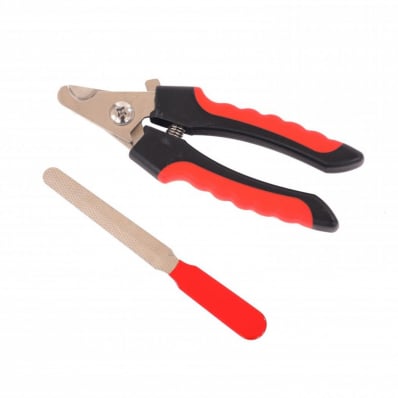 Professional Pet Nail Grooming Clippers Safety Guard with Nail File
