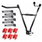 Universal 3 Bike Bicycle Tow Bar Car Mount Rack Stand Carrier
