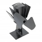 Eco-Friendly Heat Powered Log Burner Fireplace Stove Top Fan