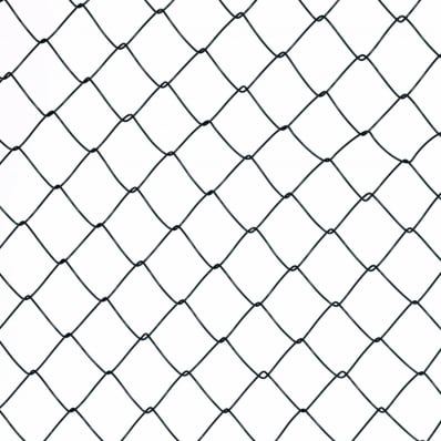 1.15m x 10m Green PVC Coated Galvanised Steel Chain Link Fencing