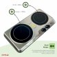 2000W Ceramic Portable Infrared Electric Double Hot Plate Hob