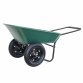 Heavy Duty Two Wheeled 70L Garden Wheelbarrow Pneumatic Tyre