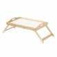 Folding Wooden Bamboo Breakfast in Bed Lap Tray