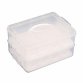 2 Tier Cupcake Cake Holder Portable Storage Carrier