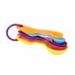 5 Piece Plastic Measuring Spoon Kitchen Utensils Set
