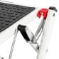 Foldable 2 Step Ladder Stepladder Non Slip Tread Safety Steel Portable Stool