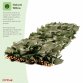 Artificial Ivy Leaf Willow Trellis Expandable Privacy Fence 1x2m