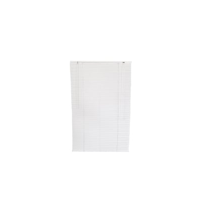 100 x 150cm PVC White Home Office Venetian Window Blinds with Fixings