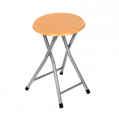 Wooden Folding Breakfast Kitchen Bar Stool Seat