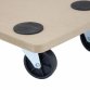 150kg Wheeled Platform Dolly Furniture Transport Roller Trolley