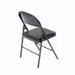 Heavy Duty Padded Folding Metal Desk Office Chair Seat