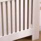 Small White Wooden Slatted Grill Radiator Cover MDF Cabinet