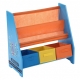 Childrens Organisation Crayon Bookcase Shelf Storage Rack Sling