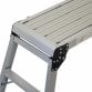 150kg Folding Aluminium Work Platform Step Up Bench Ladder EN131