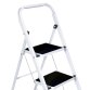 Foldable 4 Step Ladder Stepladder Non Slip Tread Safety Steel