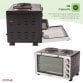 30 Litre Electrical Mini Compact Oven Kitchen Mate c/w 2 Hot Plates, And Timer