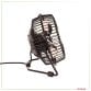 4" Free Standing Black USB Desk Top Table Home Office Fan