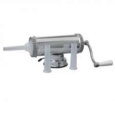 Aluminium Homemade Sausage Meat Stuffer Maker with 3 Nozzles