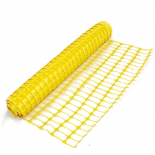 Heavy Duty Yellow Safety Barrier Mesh Fencing 1mtr x 15mtr