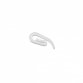 Plastic Window Door Bathroom Curtain Hooks Set of 120 - 2.8 x 1.2cm