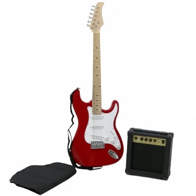 Oypla ST 6 String Full Size Electric Guitar Set with 10W Amp
