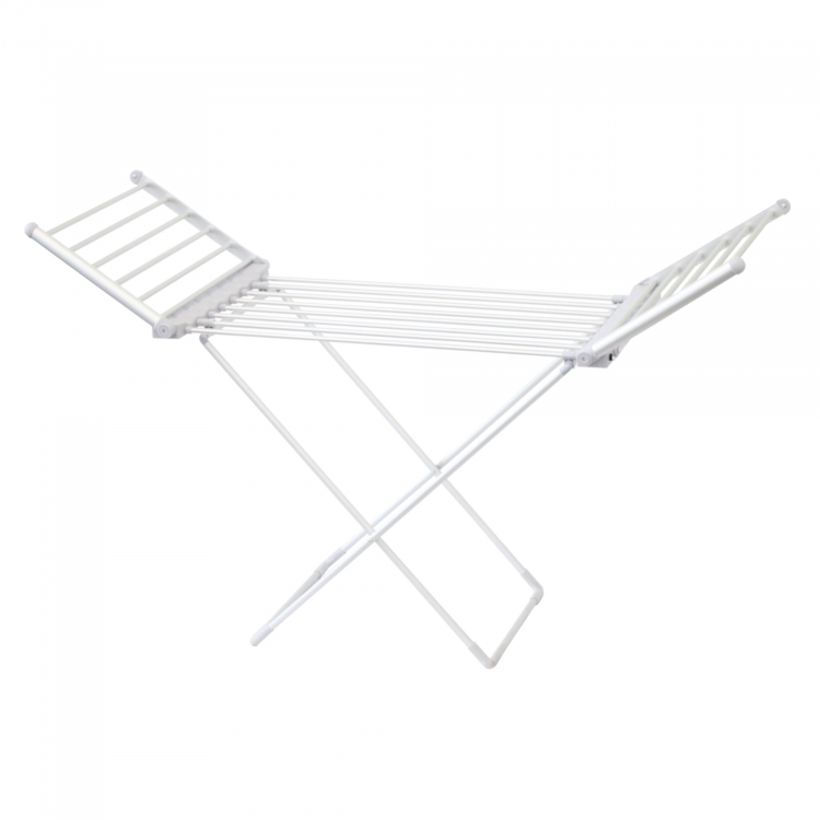 Extendable Electric Heated Folding Clothes Horse Airer Dryer - Click Image to Close