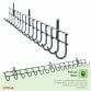 16 Hook Wall Mounted Garden Tool Storage Rack Hanger Shed & Garage