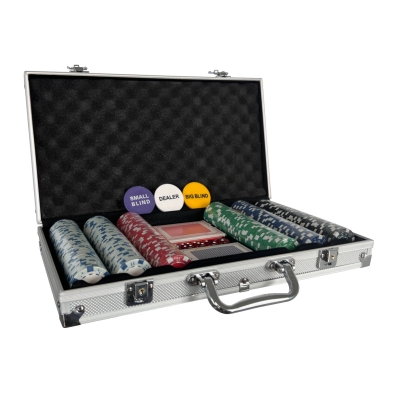 Poker Set - 300 Piece Complete With Casino Style Case