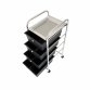 4 Drawer Storage Mobile Makeup Salon Trolley Portable Organiser